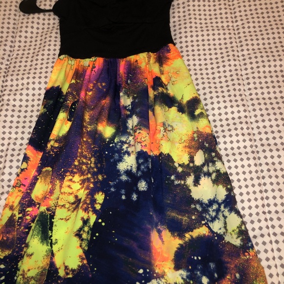 Hurley Strapless Hi / Low Maxi Dress - Picture 5 of 9